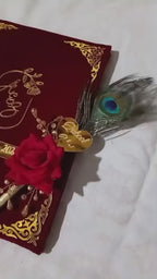 Nikah Book / file Acrylic Cuttings