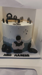 cake with basket