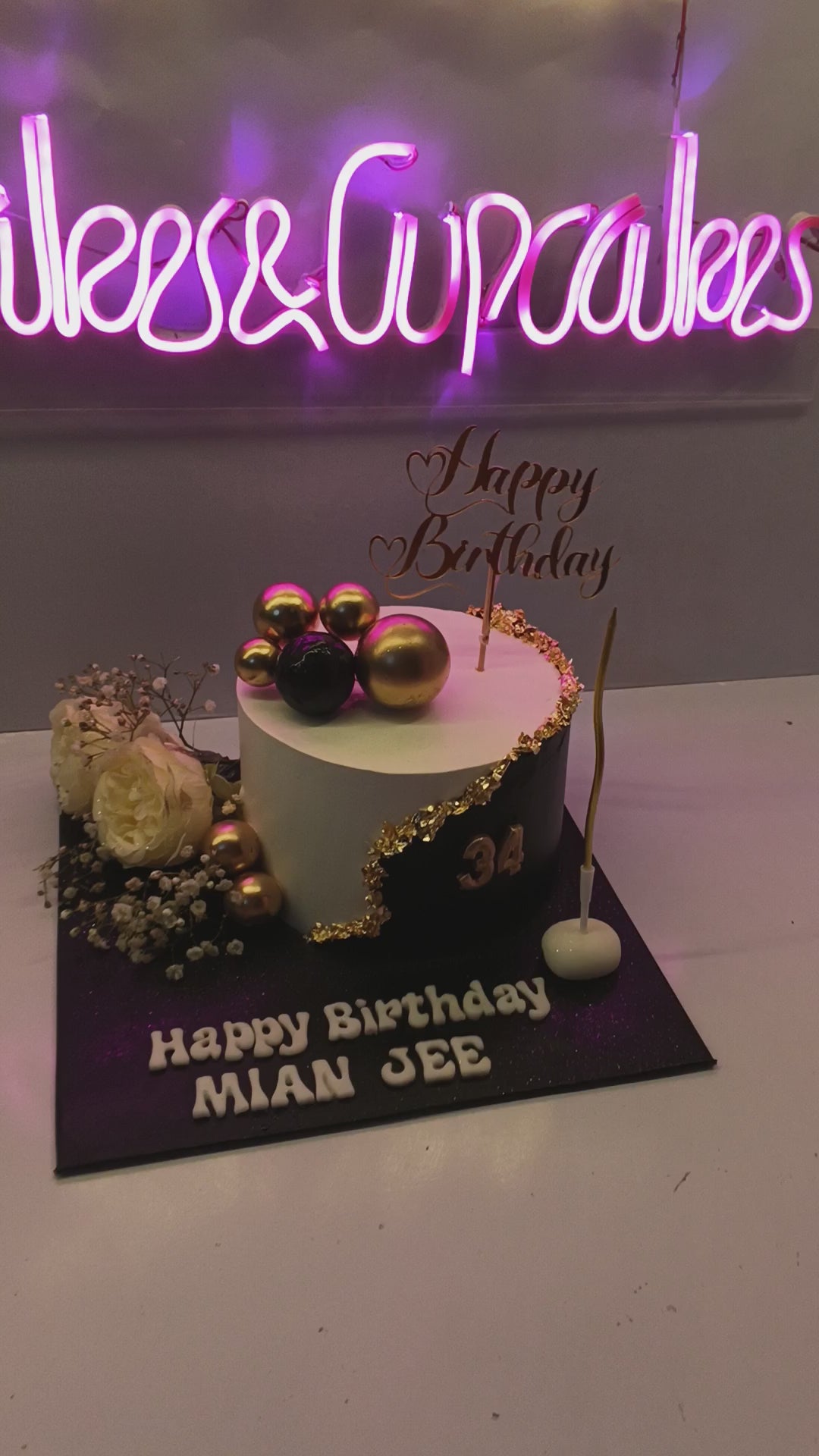 cake for Mian Jee