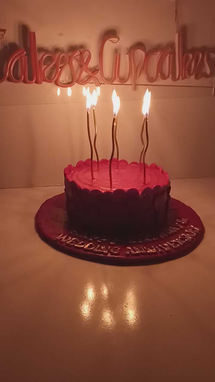 trending hearts cake