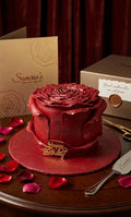 red rose cake