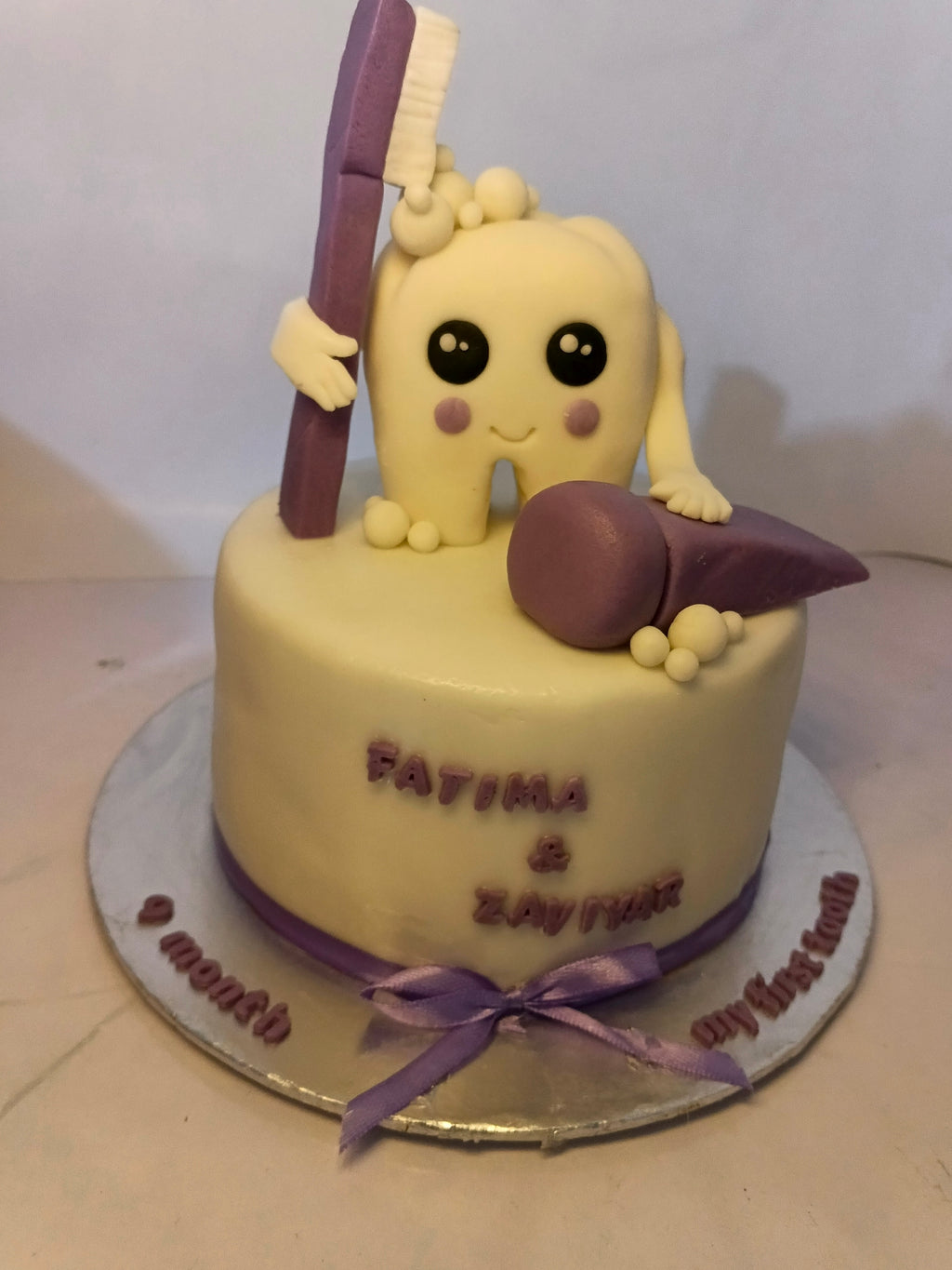 first tooth cake