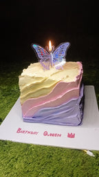 caramel butterfly cake 2 pounds