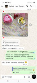 1 pound heart cake and 1 pound sunflower theme cake with review