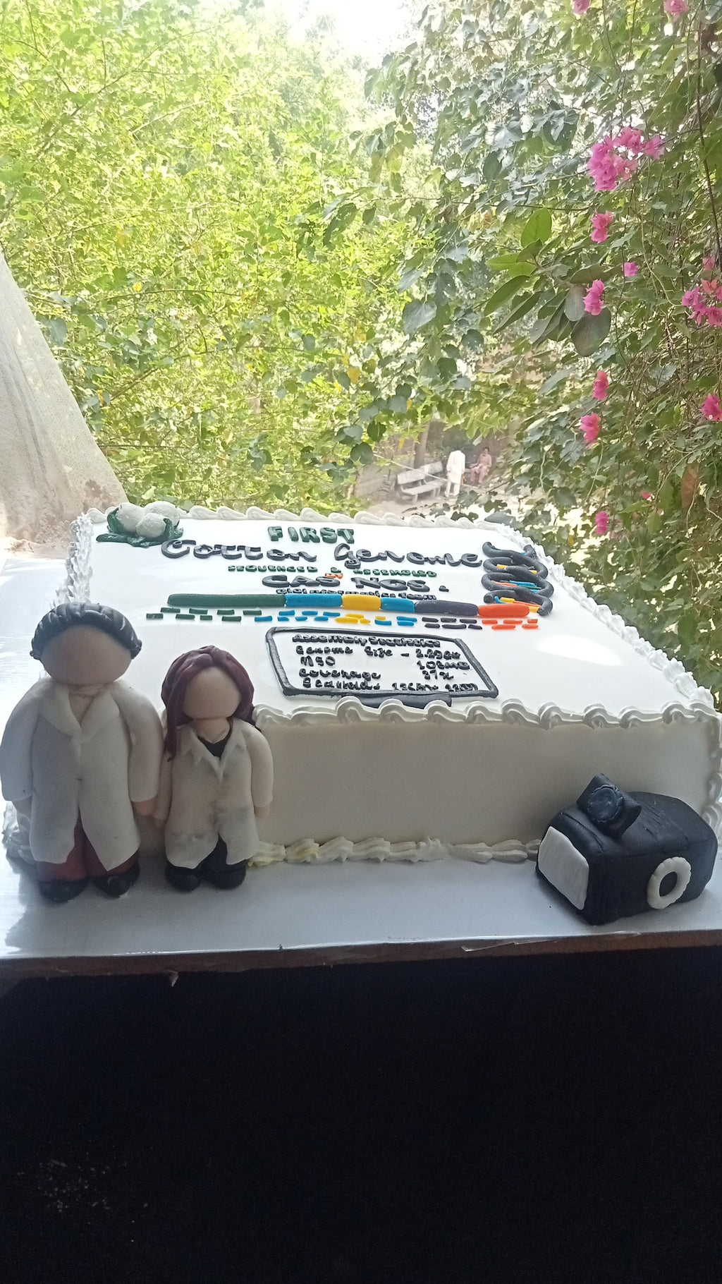 University of Agriculture CAS conference cake