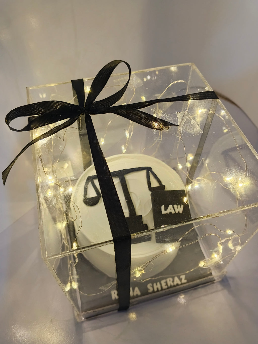lawyer theme cake