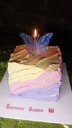 caramel butterfly cake 2 pounds